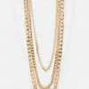 Vendor-unknown Carly Gold Long Chunky Layer Necklace Set JUST IN
