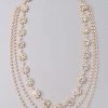 Vendor-unknown Saydie Golden Multi Layers Rhinestone Necklace ACCESSORIES
