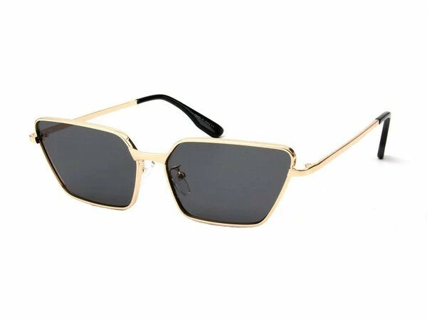 Vendor-unknown JUST IN Bella Rectangle Cat Eye Sunglasses