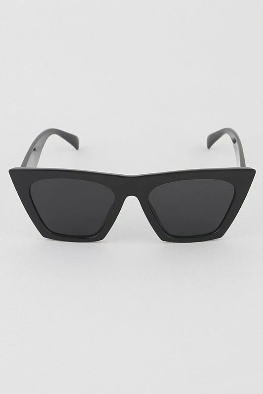 Vendor-unknown Pointy Black Cateye Iconic Sunglasses