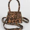 Vendor-unknown ACCESSORIES Chadra Leopard Single Top Handle Mini Bag
