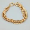 Vendor-unknown Becca Gold Assorted Toggle Chain Bracelet ACCESSORIES