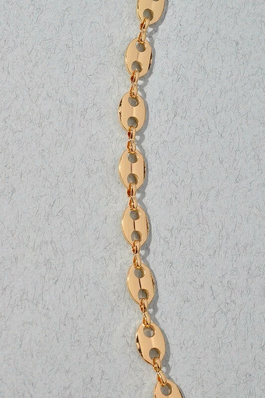Vendor-unknown Karry Gold Chain Link Necklace JUST IN