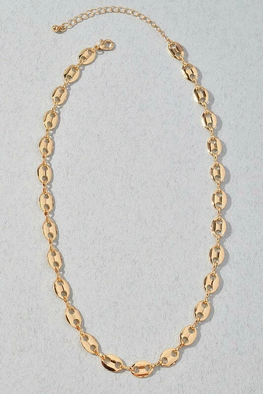 Vendor-unknown Karry Gold Chain Link Necklace JUST IN