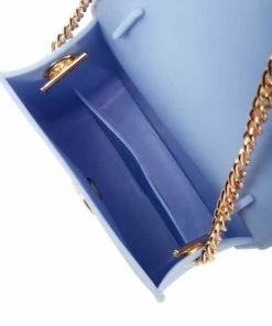 Vendor-unknown Stephany Pink Gold Bee Decorated Rectangular Jelly Bag