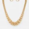 Vendor-unknown Somaya Gold Gold Chain Collar Necklace Set