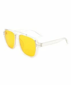 Vendor-unknown Buffy Yellow Retro Sunglasses JUST IN