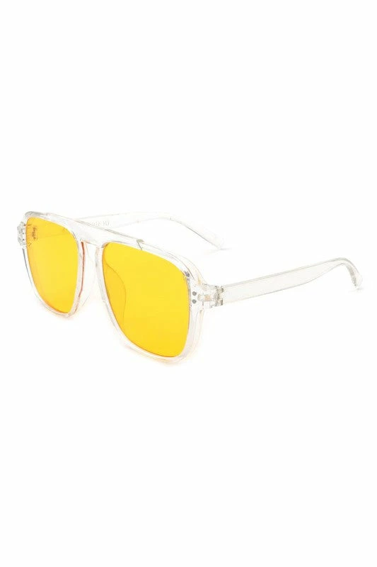 Vendor-unknown Buffy Yellow Retro Sunglasses JUST IN