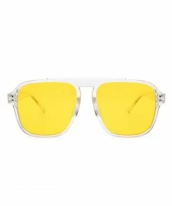 Vendor-unknown Buffy Yellow Retro Sunglasses JUST IN
