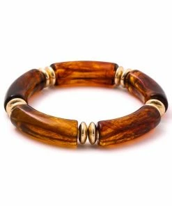 Vendor-unknown Daniella Resin Disc Stretch Bracelet JUST IN