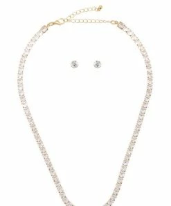 Vendor-unknown Margo Cubic Linked Tennis Necklace