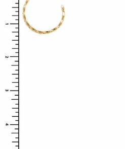 Vendor-unknown Roxie Gold Chain Hoop Earrings ACCESSORIES