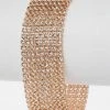 Vendor-unknown Luiza Gold Layered Rhinestone Bracelet