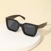Vendor-unknown Jayne Black Square Sunglasses JUST IN