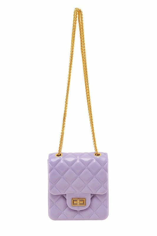 Vendor-unknown JUST IN Eddy Red Diamond Quilted Pattern Square Small Jelly Bag