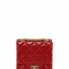 Vendor-unknown JUST IN Eddy Red Diamond Quilted Pattern Square Small Jelly Bag