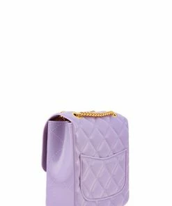 Vendor-unknown JUST IN Eddy Red Diamond Quilted Pattern Square Small Jelly Bag