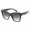 Vendor-unknown Jessa Black Frame Gradient Lens Sunglasses