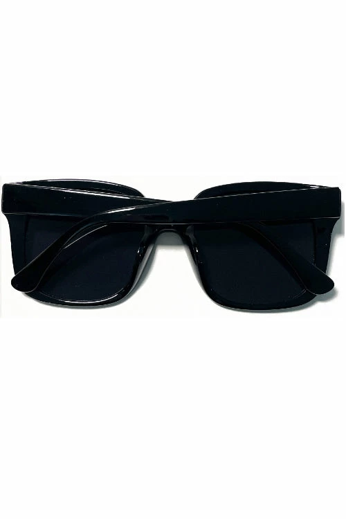 Vendor-unknown Sima Black Oversize Sunglasses JUST IN