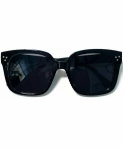 Vendor-unknown Sima Black Oversize Sunglasses JUST IN