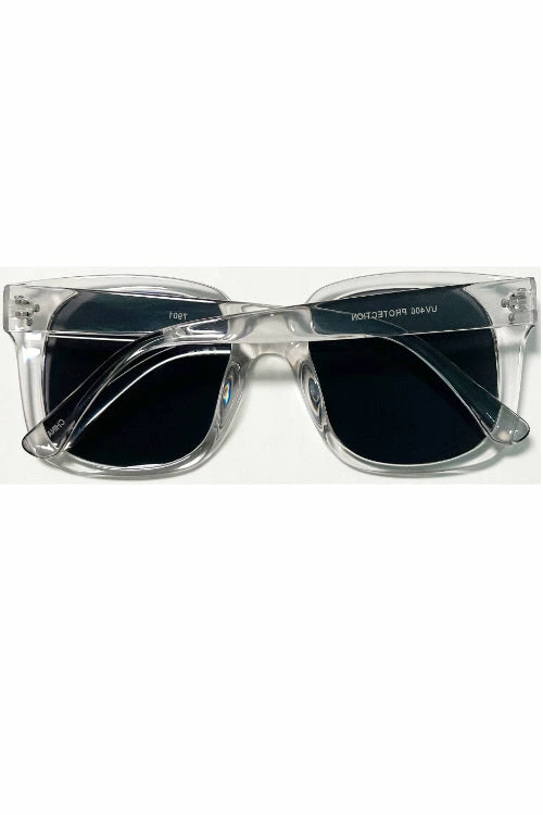 Vendor-unknown JUST IN Sima Grey Oversize Sunglasses