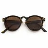 Vendor-unknown Rolly Oval Tortoise Sunglasses ACCESSORIES