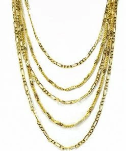 Vendor-unknown Sidney Multi Layer Gold Chain Necklace ACCESSORIES