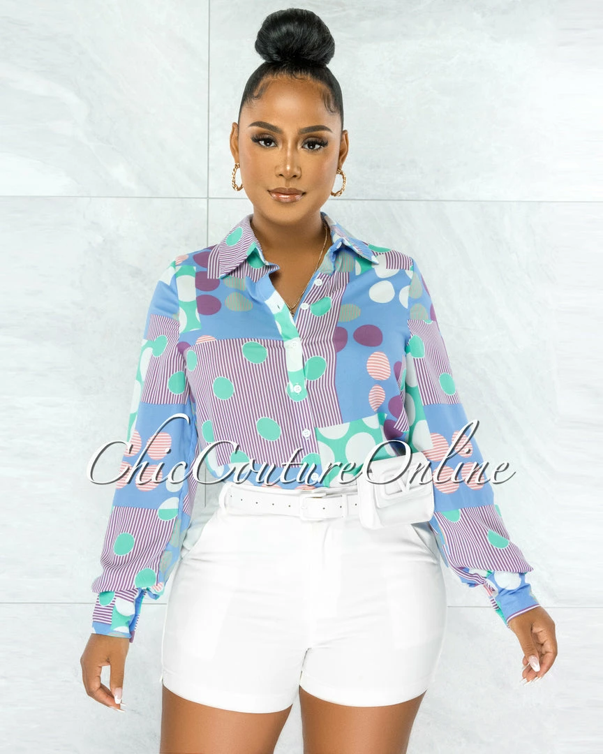 Chic Couture Online Kaleen Off-White Fanny Pack Belted Shorts