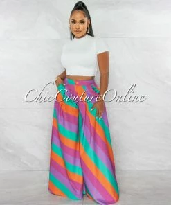 Chic Couture Online JUST IN Baxter White Double Lined Crop Top