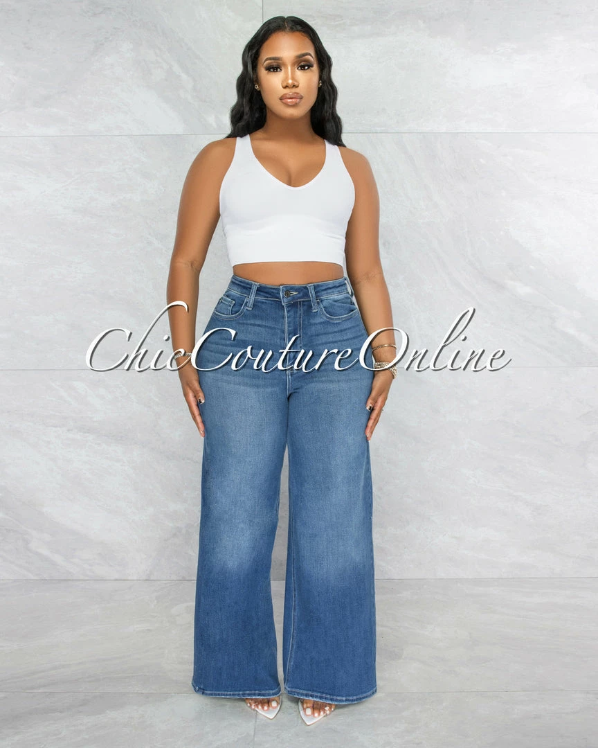 Vendor-unknown Filmore Medium Denim High-Waist Dad Jeans