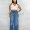 Vendor-unknown Filmore Medium Denim High-Waist Dad Jeans