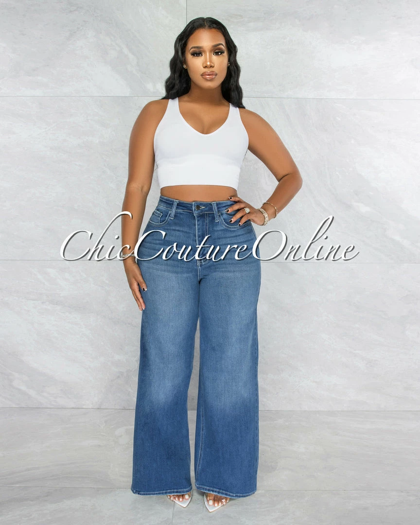 Vendor-unknown Filmore Medium Denim High-Waist Dad Jeans