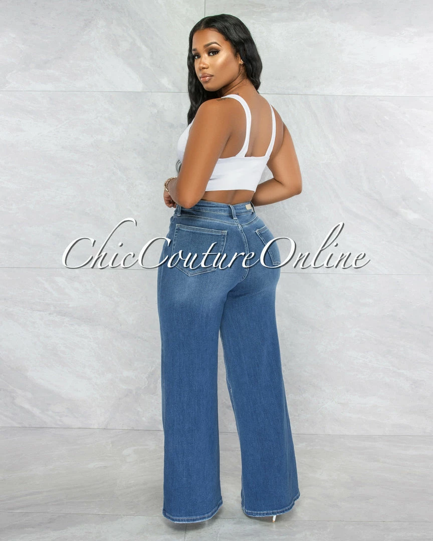 Vendor-unknown Filmore Medium Denim High-Waist Dad Jeans