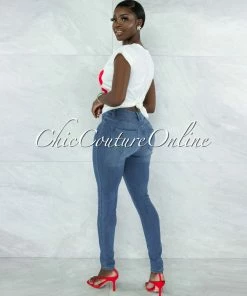 Vendor-unknown Alcantara Off-White Red Leopard Front Graphic T-Shirt JUST IN