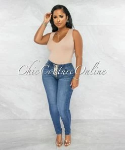 Vendor-unknown Hudak Dark Denim Washed Jogger Jeans JUST IN