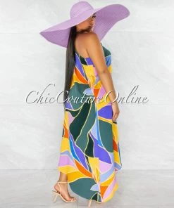 Chic Couture Online JUST IN Eureka Lilac Oversized Brim Straw Floppy Hat