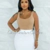 Vendor-unknown Darence White Body-Con Bandage Mini Skirt JUST IN