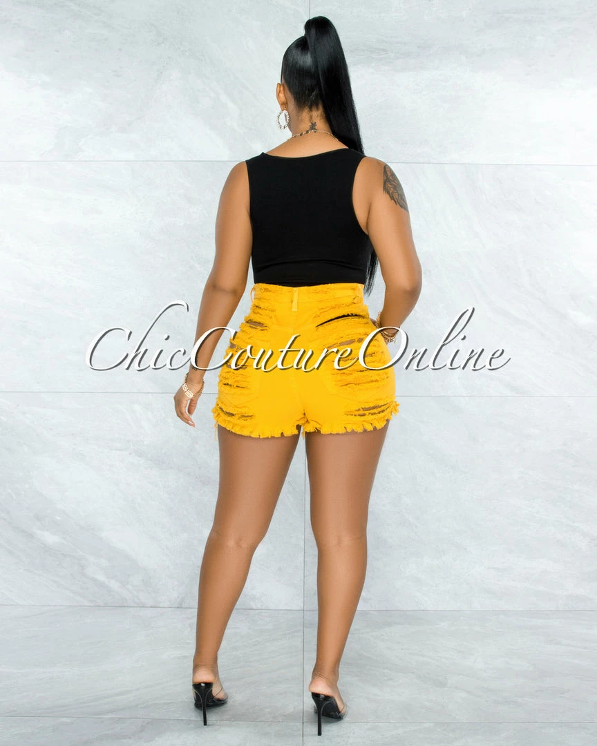 Vendor-unknown Busie Black V-Neck Ribbed Body-Con Bodysuit JUST IN