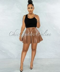 Vendor-unknown JUST IN Cavana Black Trim Details Ribbed Crop Top