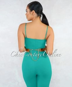 Vendor-unknown JUST IN Chen Gold Plate Bendable Belt