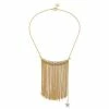 Vendor-unknown Dany Statement Tassel Chain Bib Necklace