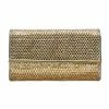 Vendor-unknown Saana Bronze Rhinestone Clutch Bag