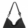 Vendor-unknown Stefani Black Rhinestone Bag