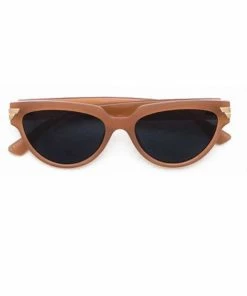 Vendor-unknown Bernie Nude Retro Cat Eye Sunglasses JUST IN