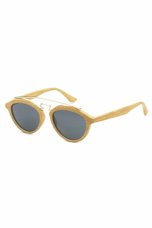 Vendor-unknown TBAR Natural Wood Like Lens Sunglasses ACCESSORIES