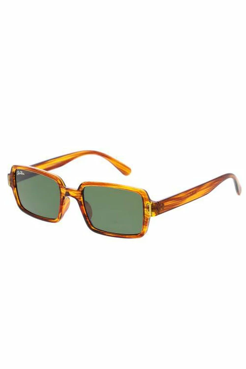 Vendor-unknown JUST IN Cassie Tortoise Rectangular Sunglasses